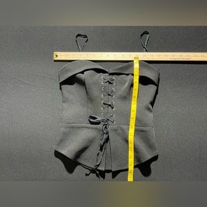 Adorable black corset size 2!